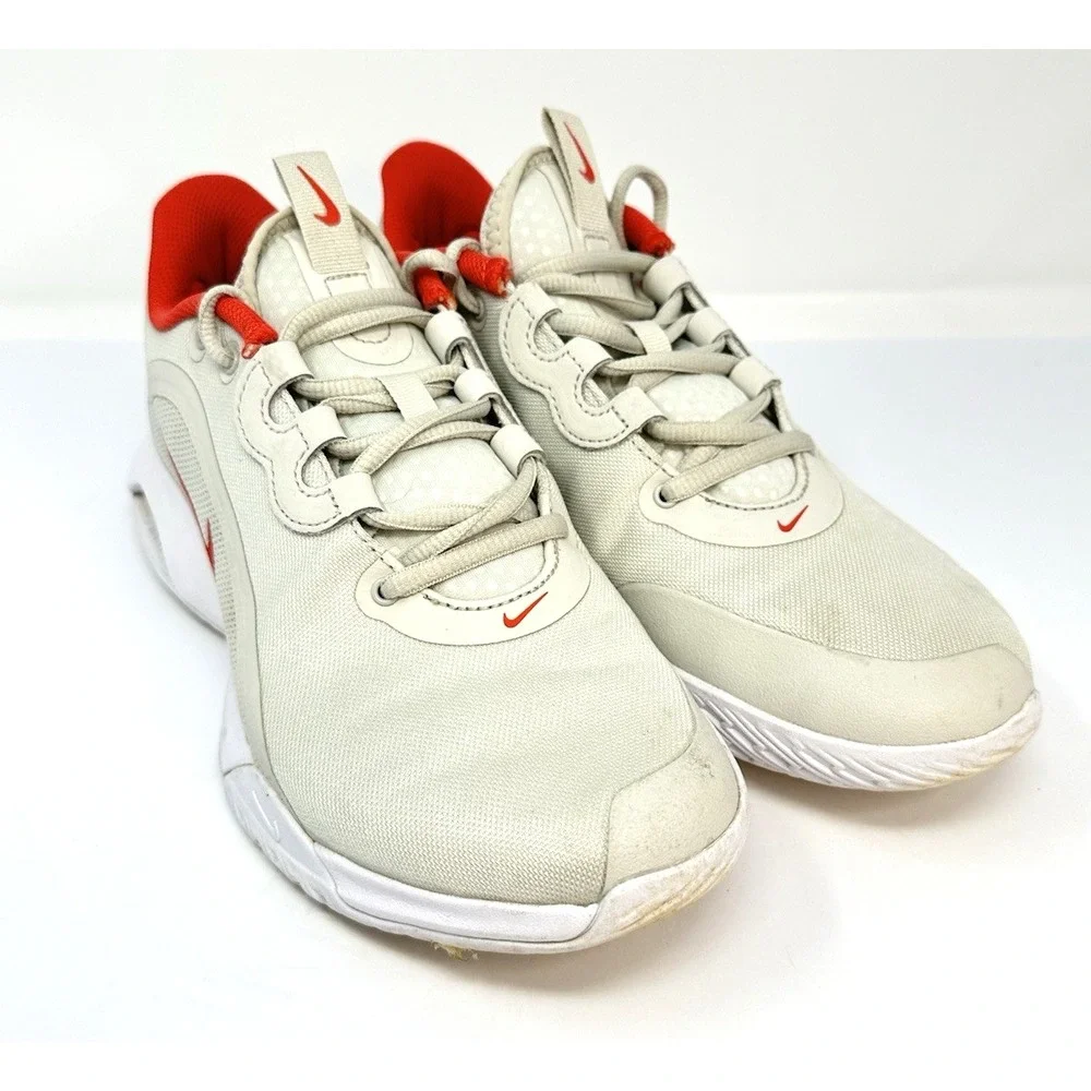 Nike Court Air Max Volley Light Bone Lobster CU4275-004 Womens Size 9 Tennis